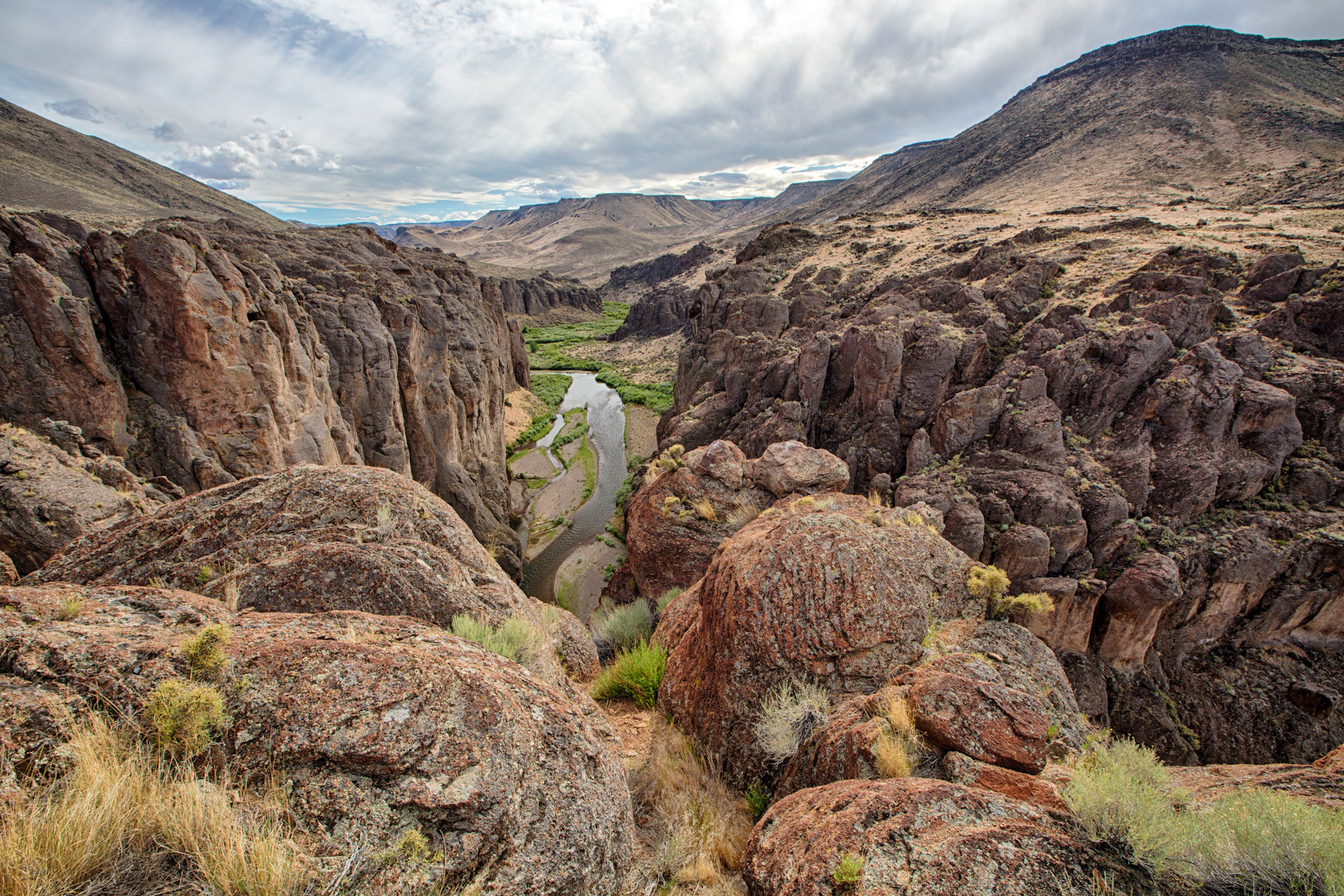 The Bruneau-Jarbidge-Owyhee Rivers Wilderness in the Owyhee Canyonlands.